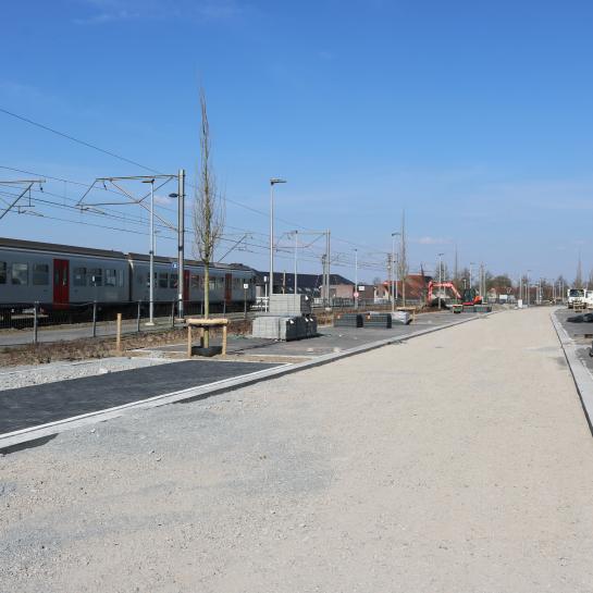 Pendelparking met ruimte voor 150 voertuigen