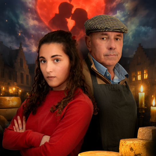 Hoofdpersonages 'Liefde in kaaslicht'